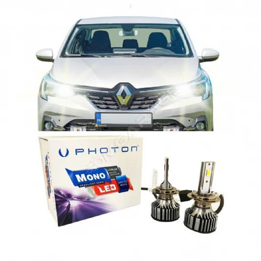 Renault Taliant Led Xenon Uzun Far Ampulü H7 Mono Yeni Seri Beyaz