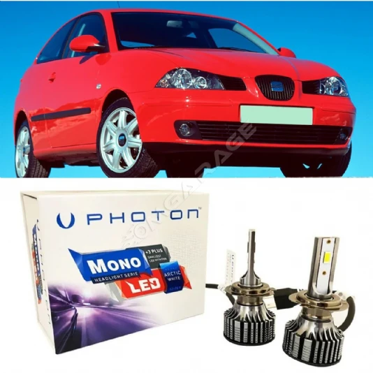 Seat ibiza Led Xenon Kısa Far Ampulü H7 Mono Yeni Seri Beyaz 2003-2009