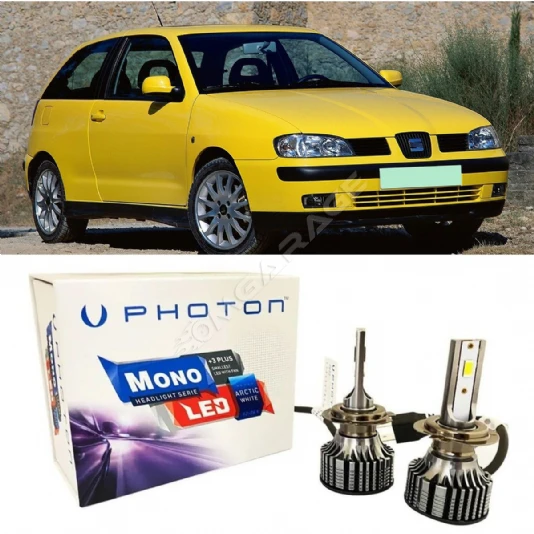 Seat ibiza Led Xenon Uzun Far Ampulü H1 Mono Yeni Seri Beyaz 1999-2003