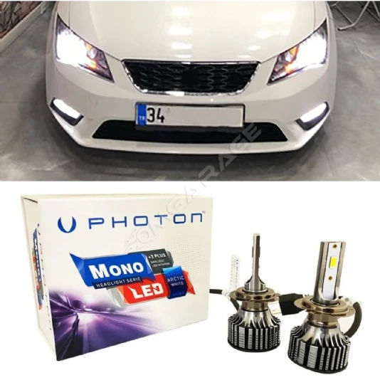 Seat Leon Mk3 Led Xenon Uzun Far Ampulü H7 Mono Yeni Seri Beyaz