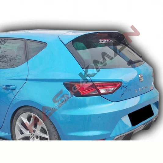 Seat Leon Mk3 Tavan Üstü Fr V2 Spoiler Piona Black 2012 2013 2014 2015 2016 2017 2018 2019 2020