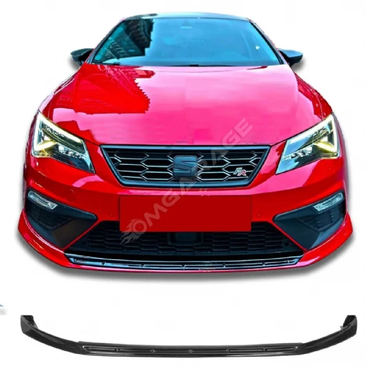 Seat Leon Mk3.5  Cupra Ön Ek Karlık Mat Siyah Plastik 2017 2018 2019 2020