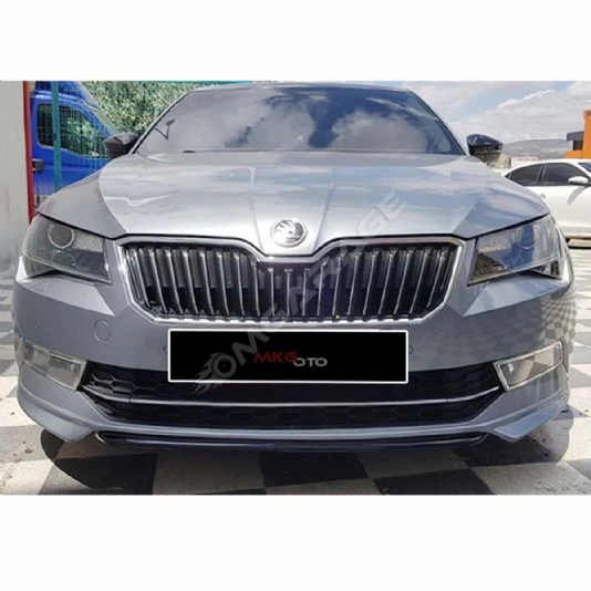 Skoda Superb Abt Ön Ek Abs Plastik 2019+ Ön Karlık