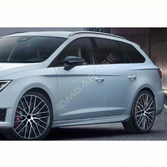 Skoda Superb Aero Marşpiyel Seti Mat Siyah Plastik 2015 2016 2017 2018 2019