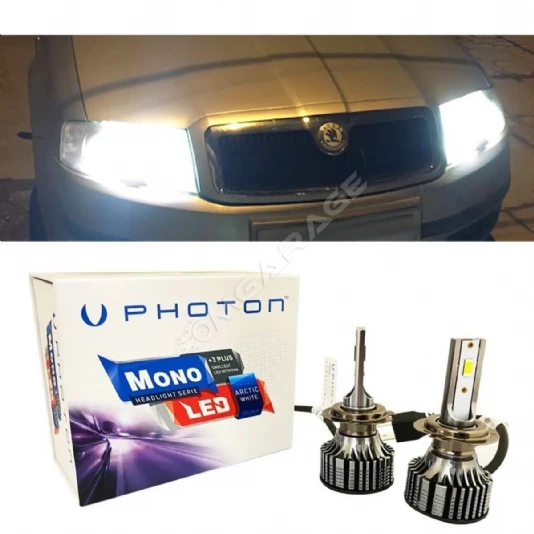 Skoda Superb Led Xenon Uzun Far Ampulü H3 Mono Yeni Seri Beyaz 2002-2006