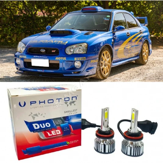 Subaru Impreza Led Xenon Kısa Far Ampulü H1 Duo Yeni Seri Beyaz 2003-2005