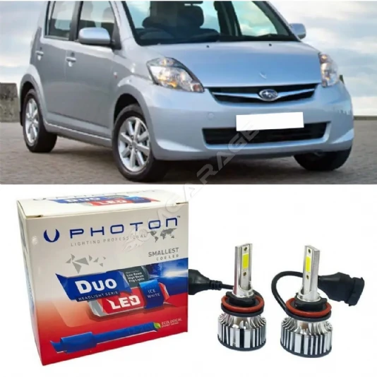 Subaru Justy Led Xenon Uzun+Kısa Far Ampulü H4 Duo Yeni Seri Beyaz