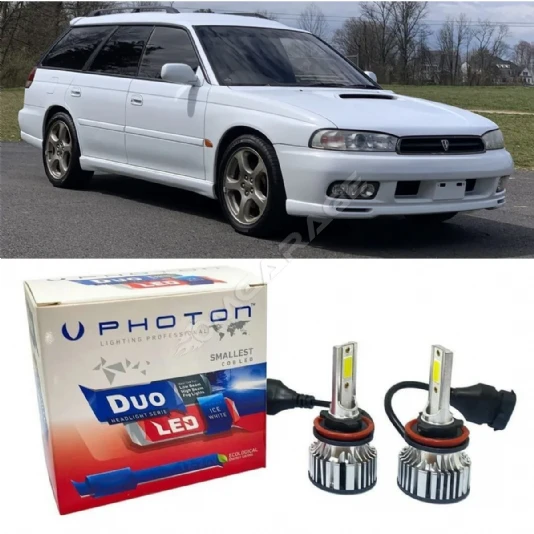 Subaru Legacy Led Xenon Uzun+Kısa Far Ampulü H4 Duo Yeni Seri Beyaz