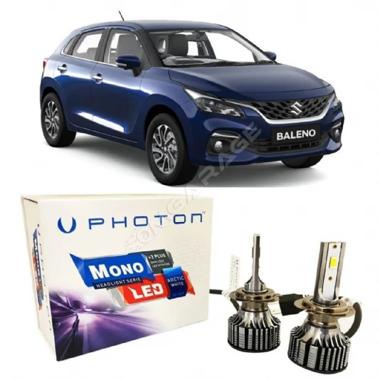 Suzuki Baleno Led Xenon Uzun+Kısa Far Ampulü H4 Mono Yeni Seri Beyaz