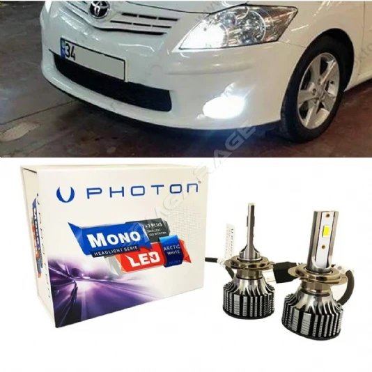 Toyota Auris Led Xenon Kısa Far Ampulü H11 Mono Yeni Seri Beyaz 2006-2012