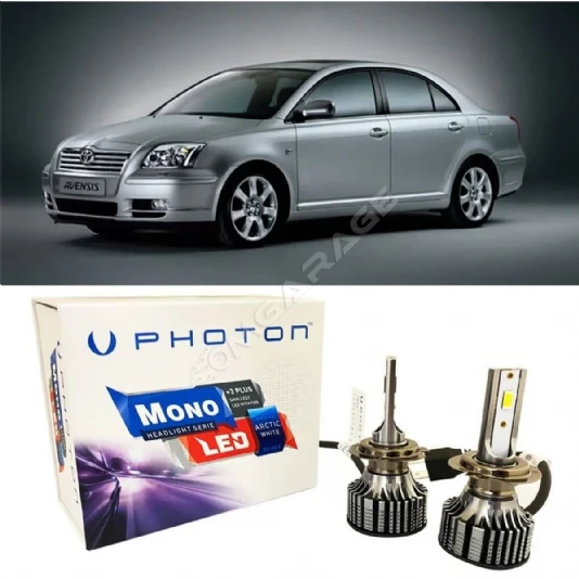 Toyota Avensis Led Xenon Uzun Far Ampulü H1 Mono Yeni Seri Beyaz 2003-2006
