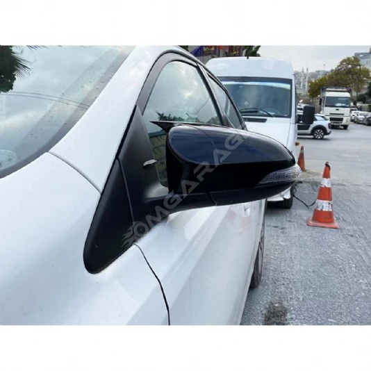 Toyota Corolla E170 Batman Yarasa Ayna Kapağı Piano Black 2013 2014 2015 2016 2017 2018
