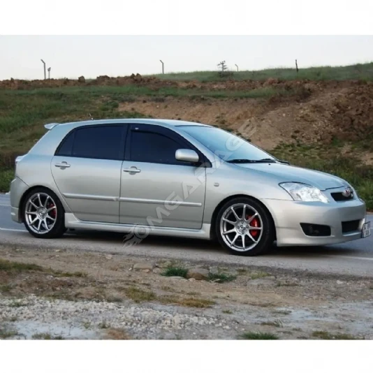 Volkswagen Caddy Aero Yan Marşpiyel Seti Plastik Mat Siyah 2010 2011 2012 2013 2014 2015