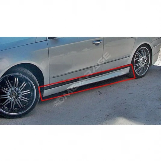 Volkswagen Passat B6 Yan Marşpiyel Seti Plastik Mat Siyah 2005 2006 2007 2008 2009 2010