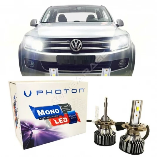 Vw Amarok Led Xenon Kısa Far Ampulü H7 Mono Yeni Seri Beyaz