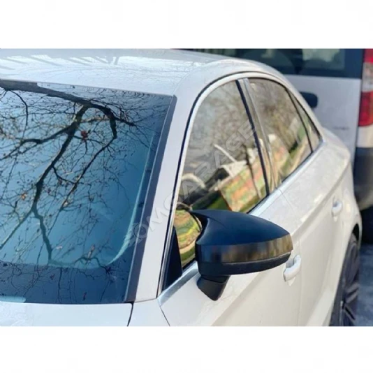 Audi A3 8v Batman Yarasa Ayna Kapağı Piano Black 2012 2013 2014 2015 2016 2017 2018 2019