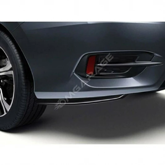 Civic Fc5 Arka Flap + Klips Seti Piona Black Ithal 2016 2017 2018 2019 2020 2021