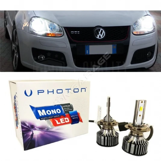 Vw Golf 5 Led Xenon Uzun Far Ampulü H7 Mono Yeni Seri Beyaz 2005-2010 Uyumlu