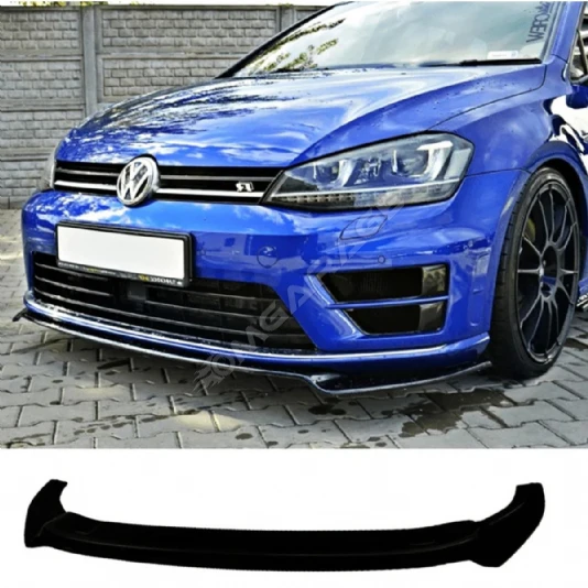 Vw Golf 7 R Tampon Max Design Ön Lip Piona Black 2012 2013 2014 2015 2016 2017