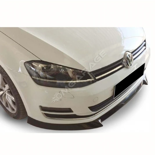 Vw Golf 7 Sport Ön Lip Piano Black 2012 2013 2014 2015 2016 2017 Abs Plastik