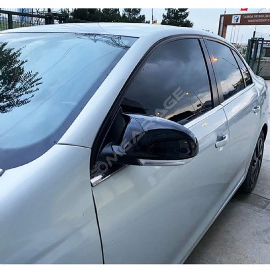 Vw Jetta Mk5 Batman Yarasa Ayna Kapağı Piano Black 2005 2006 2007 2008 2009 2010