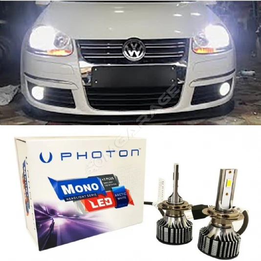 Vw Jetta Mk5 Led Xenon Sis Farı Ampulü HB4 Mono Yeni Seri Beyaz 2005-2010