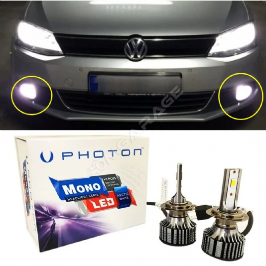 Vw Jetta Mk6 Led Xenon Sis Farı Ampulü HB4 Mono Yeni Seri Beyaz 2010-2018