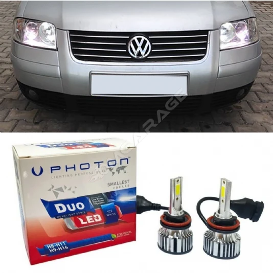 Vw Passat B5.5 Led Xenon Uzun Far Ampulü H7 Duo Yeni Seri Beyaz 2000-2005
