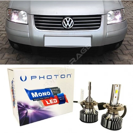 Vw Passat B5.5 Led Xenon Uzun Far Ampulü H7 Mono Yeni Seri Beyaz 2000-2005