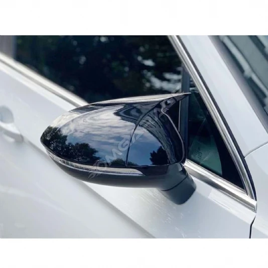 Vw Passat B8 Batman Yarasa Ayna Kapağı Piano Black 2015 2016 2017 2018 2019 2020 2021