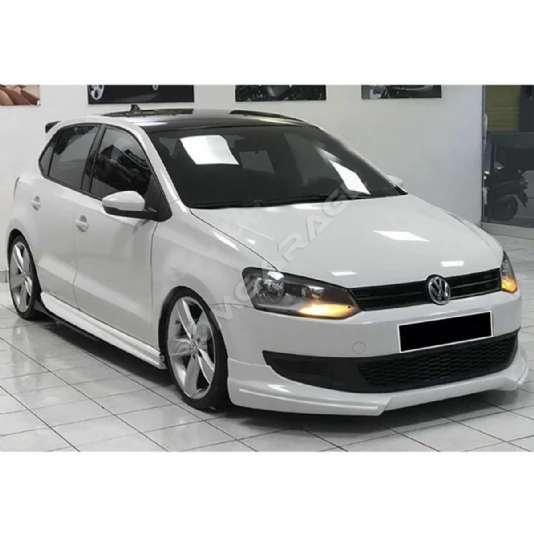 Vw Polo Aero Yan Marşpiyel Seti Mat Siyah Plastik 2009 Ve 2017 Arası