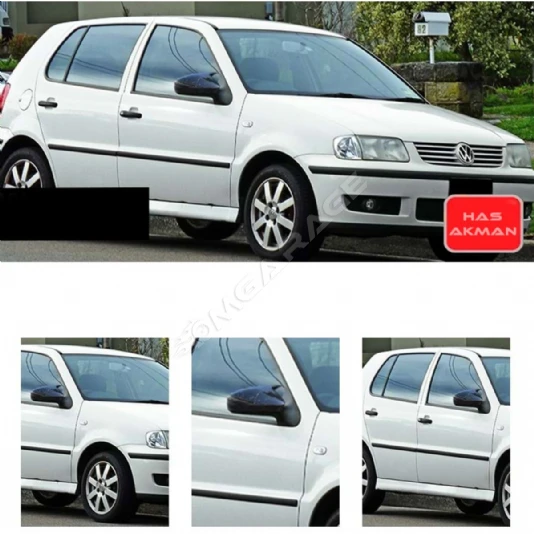 Vw Polo Mk3 6n2 Batman Yarasa Ayna Kapağı Piano Black 1999 2000 2001