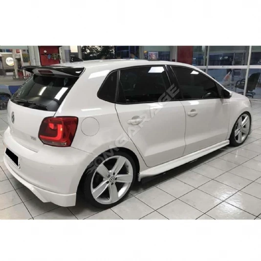 Vw Polo Mk6 Aero Marşpiyel Seti Mat Siyah Plastik 2018 2019 2020 2021