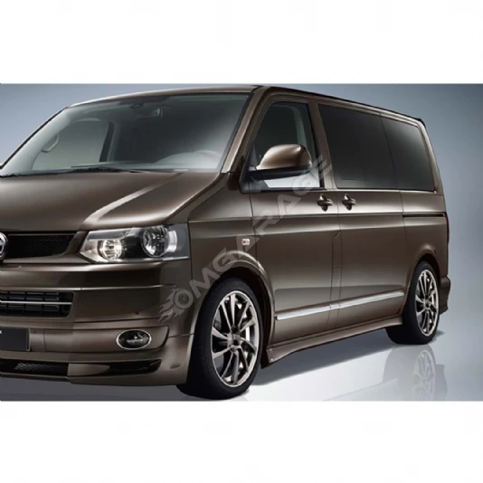 Vw Transporter T7 Yan Marşpiyel Seti Mat Siyah Plastik 2019 2020 2021 Uyumlu