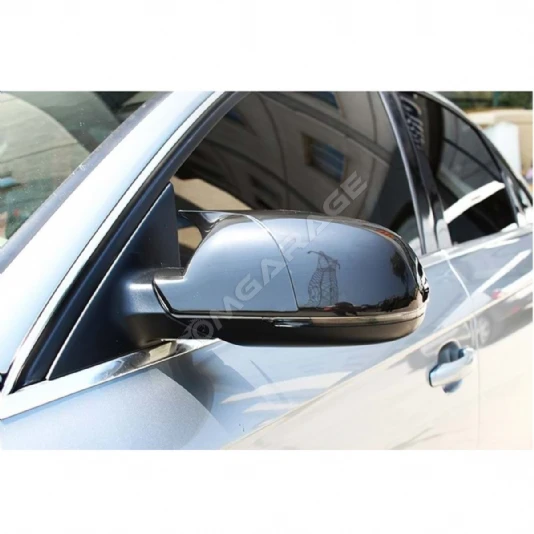 Audi A4 B8 Batman Yarasa Ayna Kapağı Piano Black 2009 2010 2011 2012 2013 2014