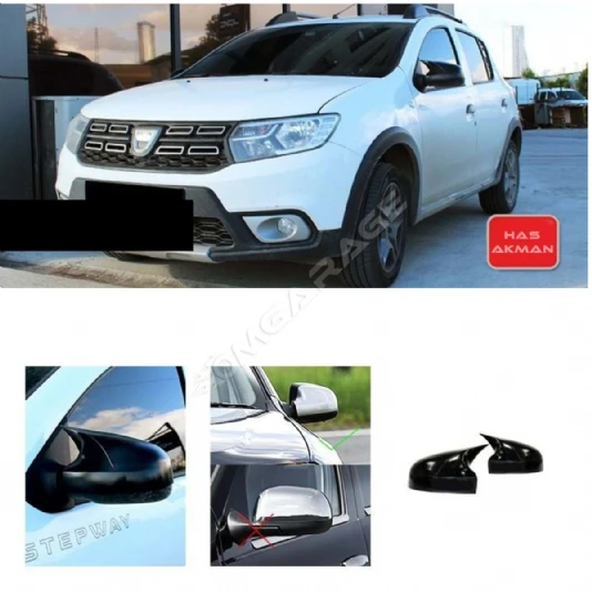Dacia Sandero Batman Yarasa Ayna Kapağı 2009-2020 Uyumlu