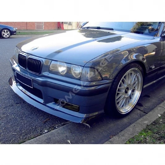 Bmw E36 M3 Ön Tampon Lip Piona Black 1991 - 1998 Abs Plastik Uyumlu