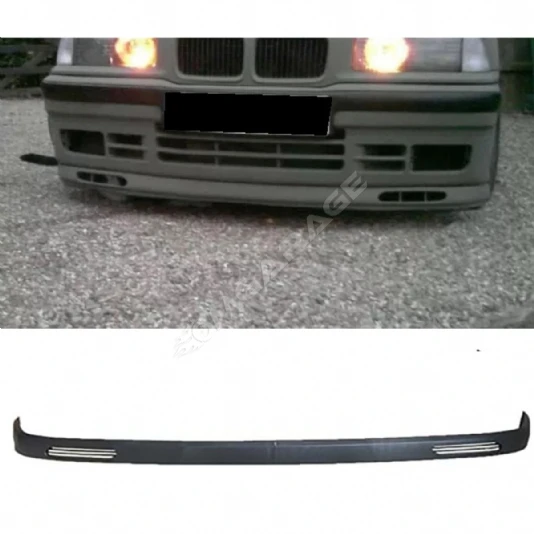 Bmw E36 Lgn Tip V2 Ön Lip Mat Siyah