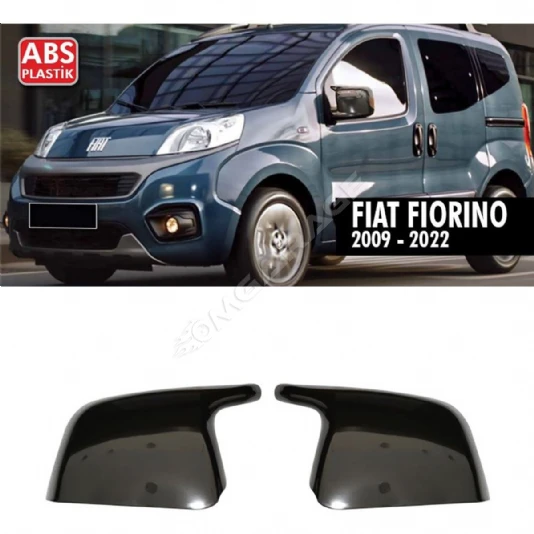 Fiat Fiorino Batman Yarasa Ayna Kapağı Piona Black 2009 - 2022 Arası Kasalara 2 Adet