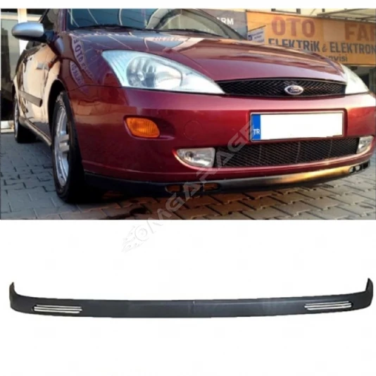Focus Mk1 Lgn Tip V2 Ön Lip Mat Siyah Uyumlu