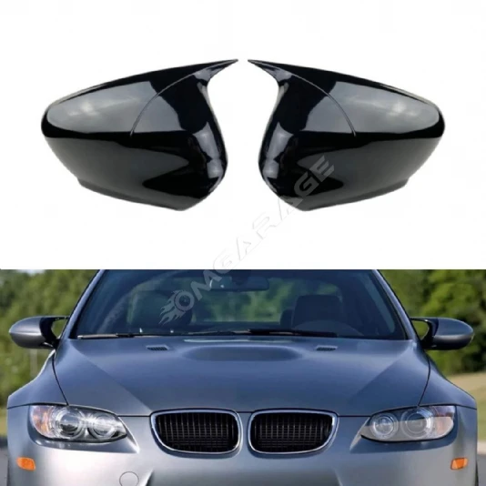 Bmw E90 Lcı 3 Serisi Batman Yarasa Ayna Kapağı Piano Black 2008 2009 2010 2011