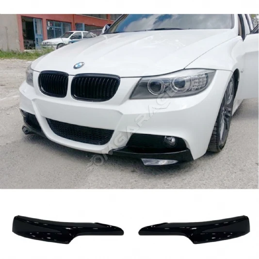 Bmw E90 Lcı 3 Serisi M Techinc Ön Flap Set Piona Black 2008 2009 2010 2011
