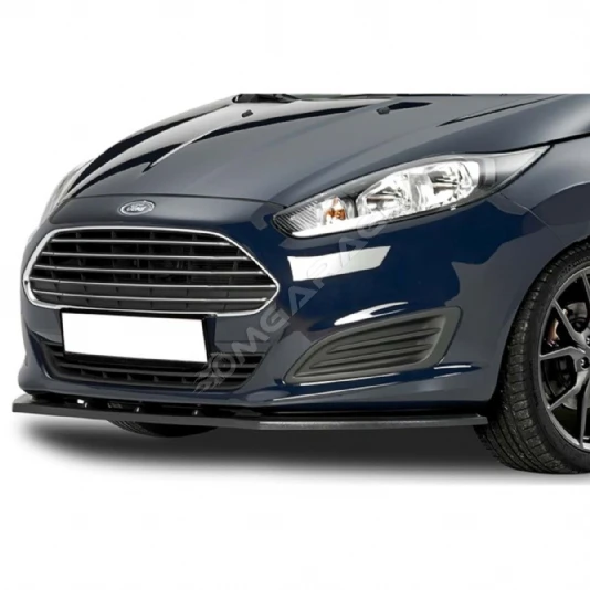 Ford Fiesta Basic Ön Tampon Lip Piona Black 2013 2014 2015 2016 2017 Abs Plastik