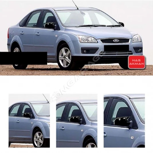 Ford Focus 2 Batman Yarasa Ayna Kapağı Piano Black 2004 2005 2006 2007 2008