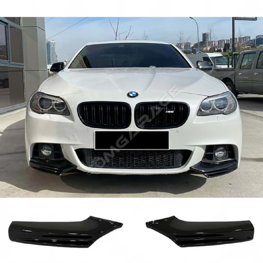 Bmw F10 5 Serisi M Performance Ön Flap Set Piona Black 2010 Ve 2017 Arası Plastik