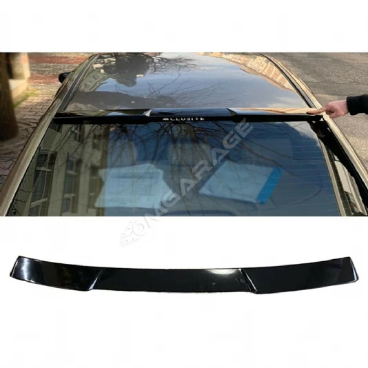 Honda Civic Fd6 Rs Cam Üstü İthal Spoiler Parlak Siyah Plastik Spoyler 2006-2011