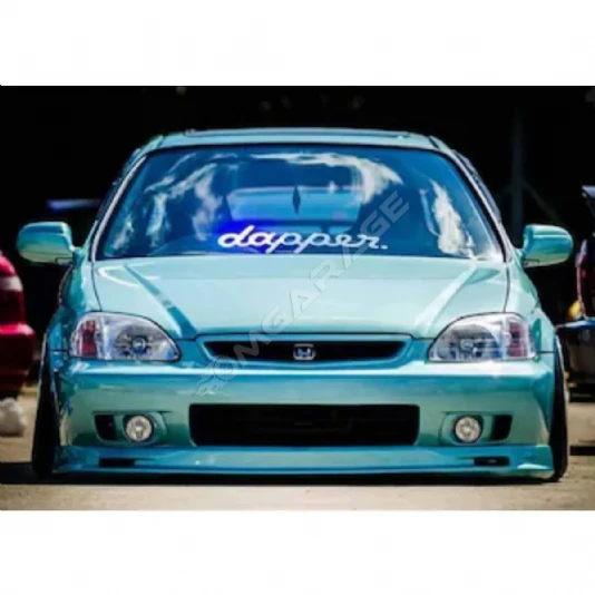 Honda Civic Mugen Ön Ek Mat Siyah Plastik Karlık 1999-2001