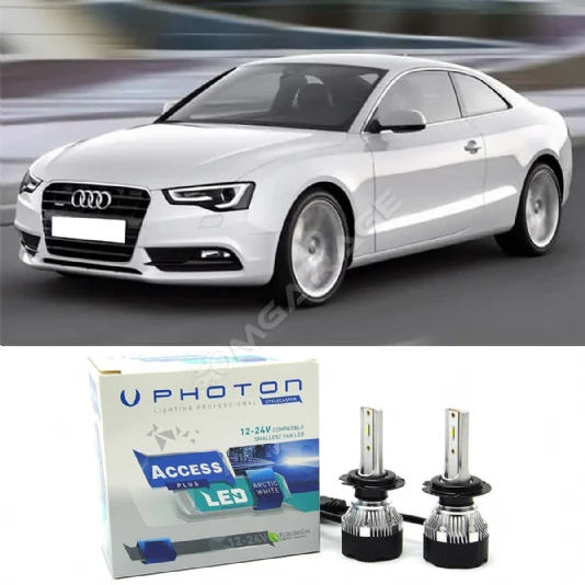 Audi A5 B8 Led Xenon Sis Farı Ampulü H11 Access Yeni Seri Beyaz 2007-2014