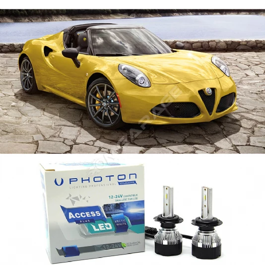 Alfa Romeo 4C Uzun Far Ampulü H7 Access Yeni Seri Beyaz 2015-2019