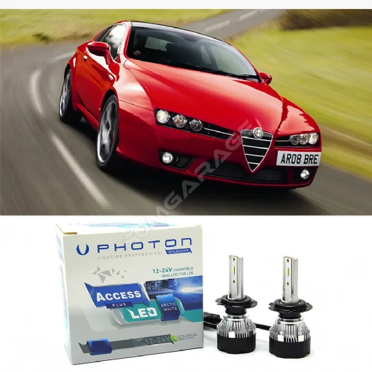 Alfa Romeo Brera Uzun Far Ampulü H1 Access Yeni Seri Beyaz 2005-2010 